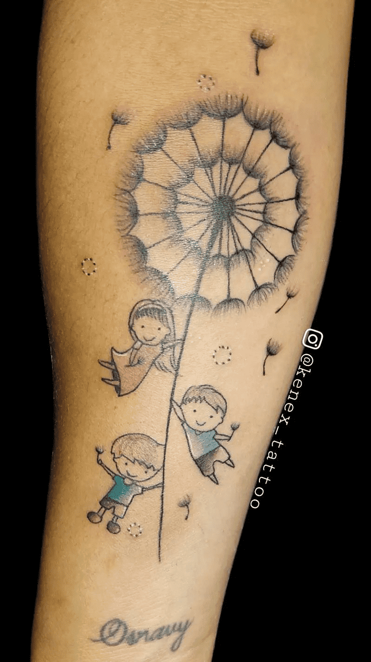 Children Tattoo Design Image