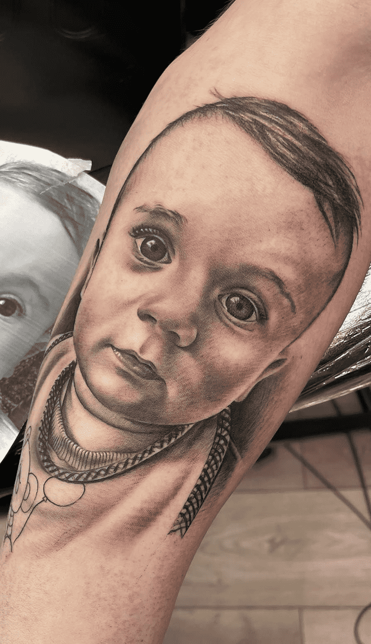 Children Tattoo Ink