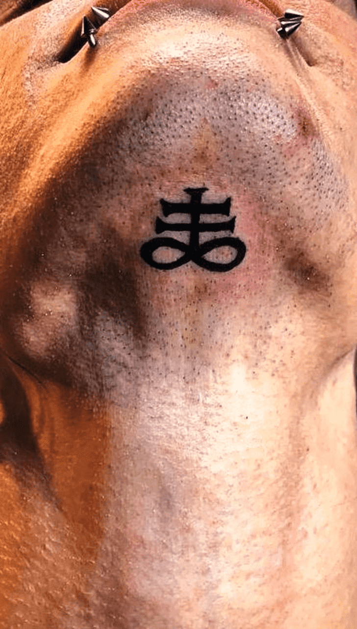 Chin Tattoo Design Image