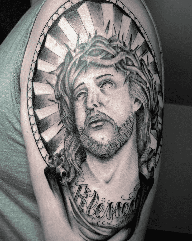 Christian Tattoo Photograph