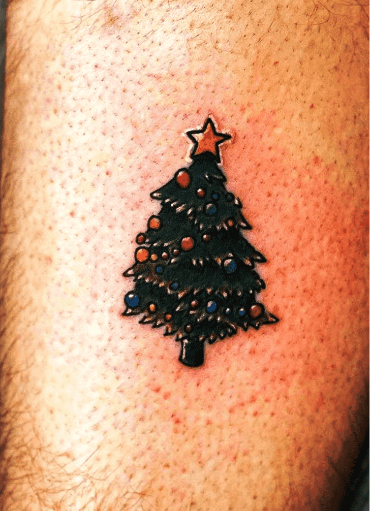 Christmas Tattoo Design Image