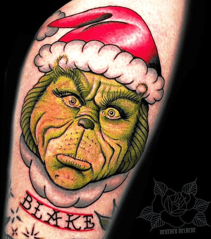 Christmas Tattoo Portrait