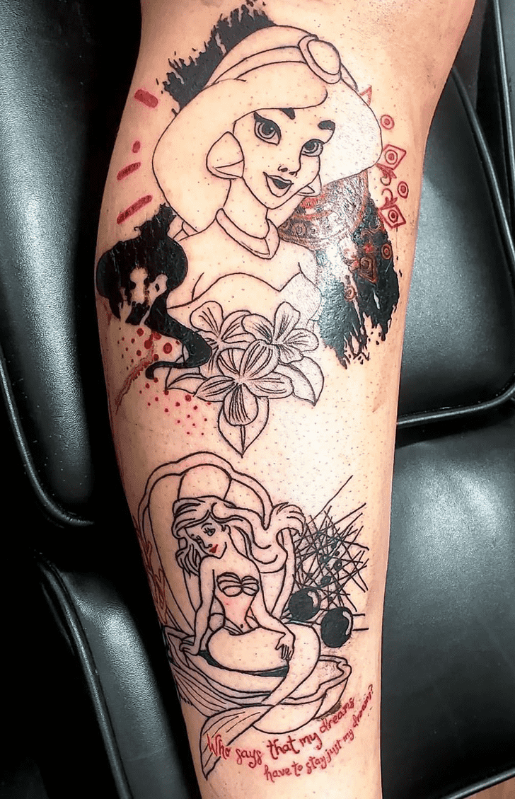 Cinderella Tattoo Ink