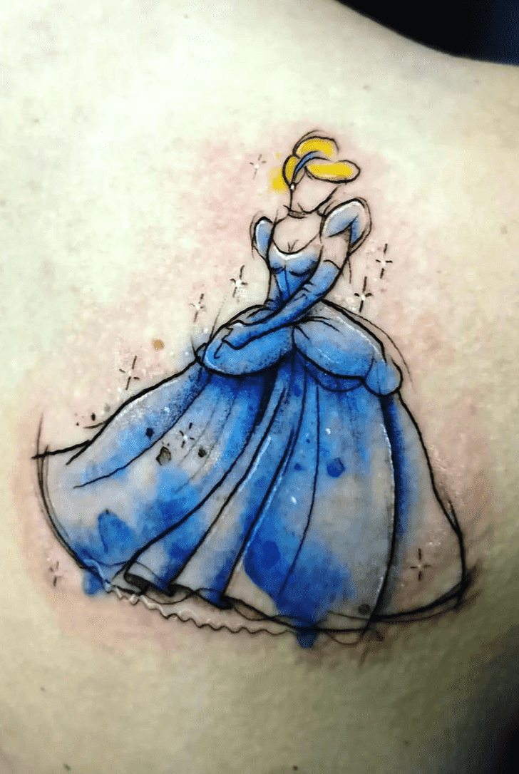 Cinderella Tattoo Design Image