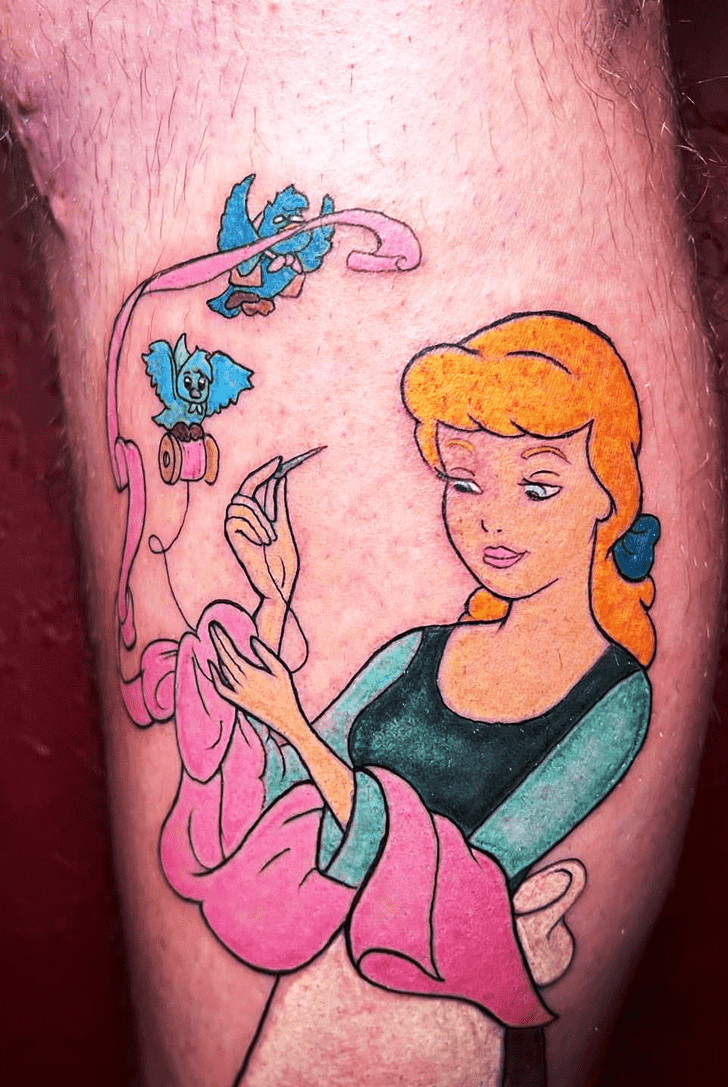 Cinderella Tattoo Portrait