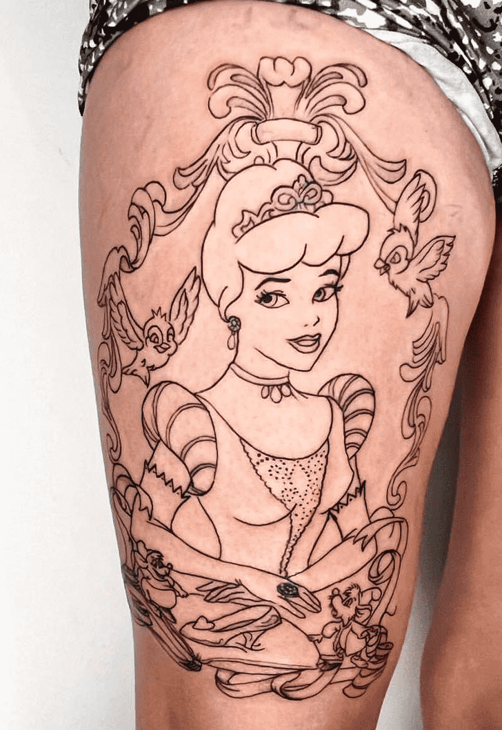 Cinderella Tattoo Snapshot