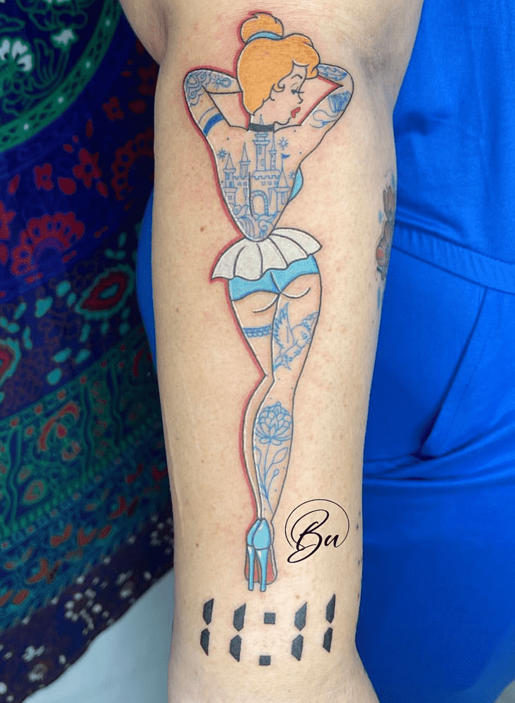 Cinderella Tattoo Design Image