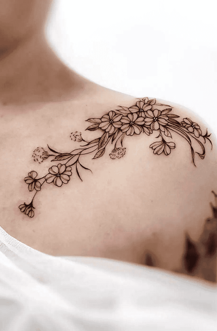 Clavicle Tattoo Design Image
