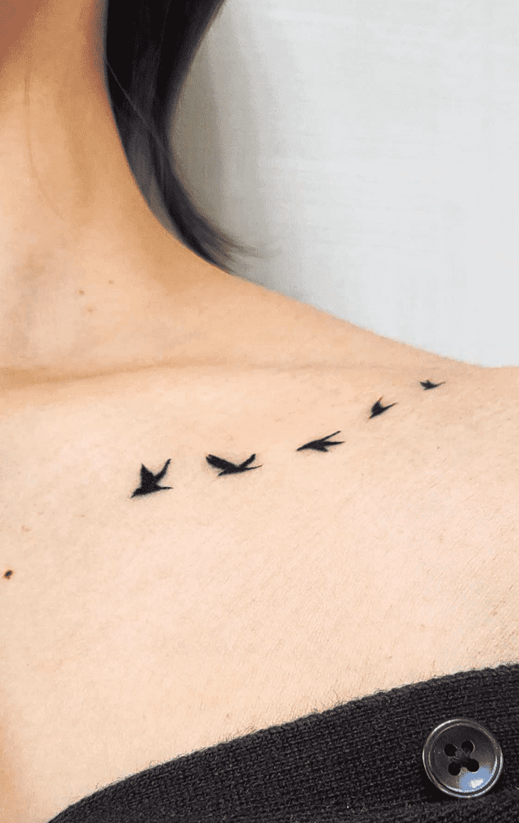 Clavicle Tattoo Photograph