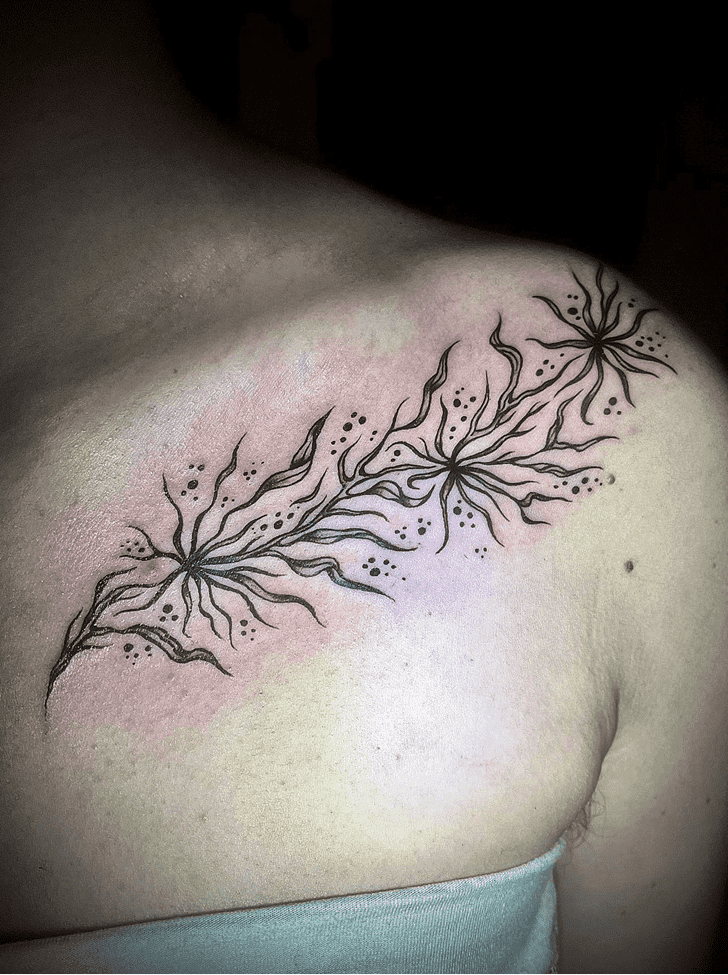Clavicle Tattoo Ink