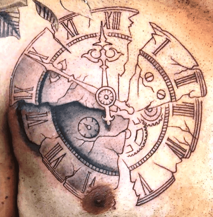Clock Tattoo Picture