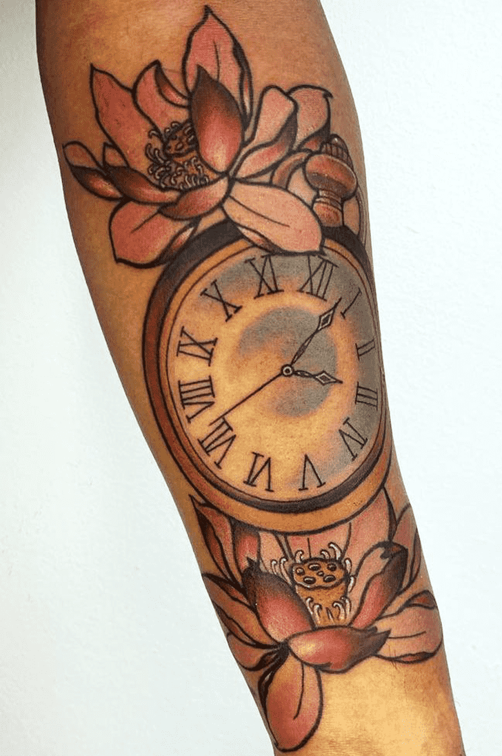 Clock Tattoo Ink