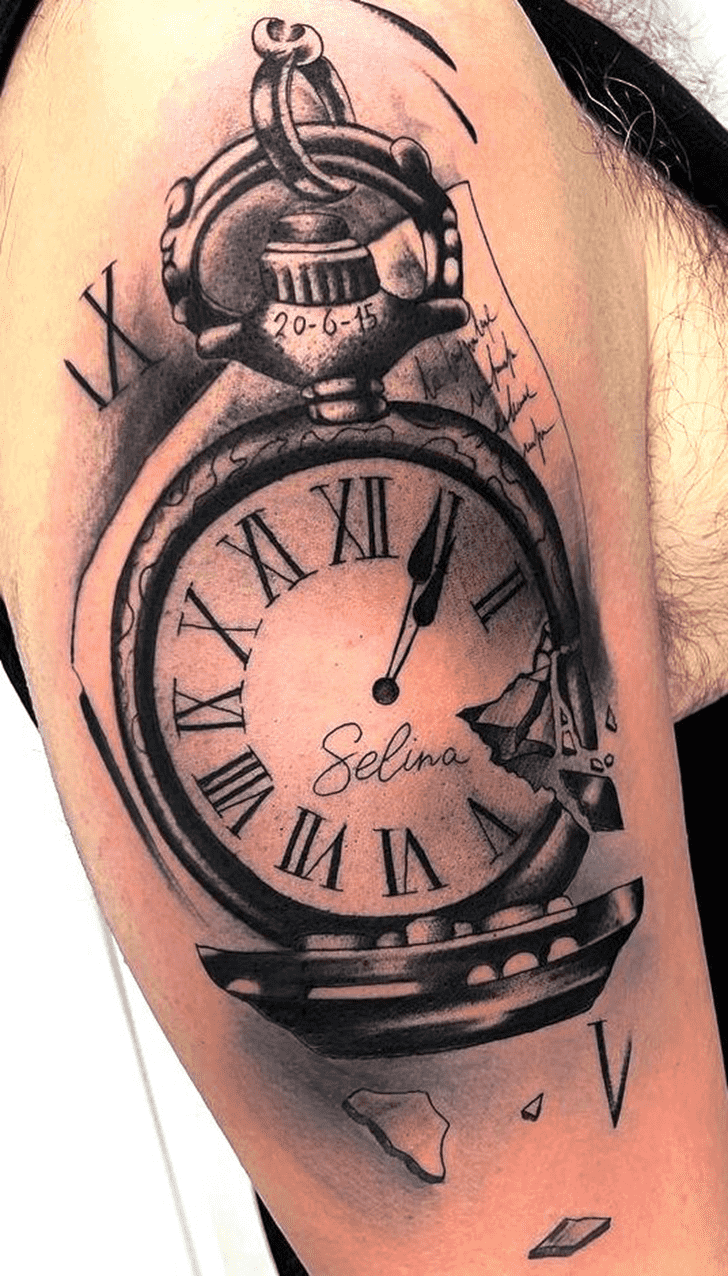 Clock Tattoo Picture