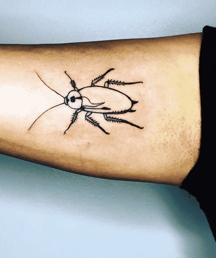 Cockroach Tattoo Figure