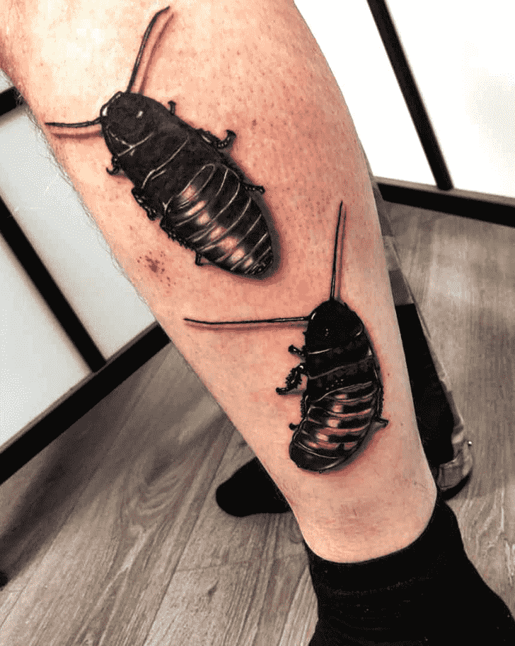 Cockroach Tattoo Shot