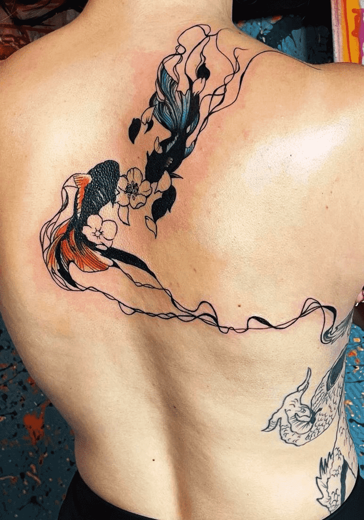 Colourfish Tattoo Design Image