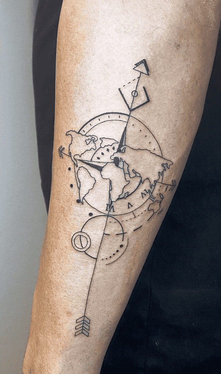 Compass Tattoo Picture
