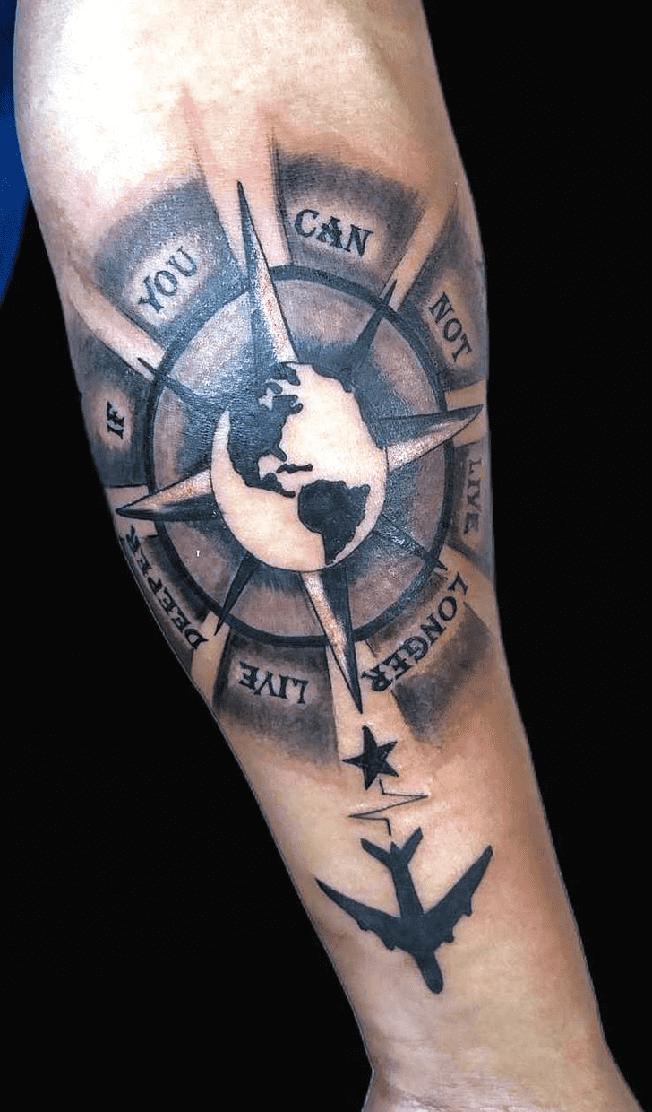 Compass Tattoo Photos