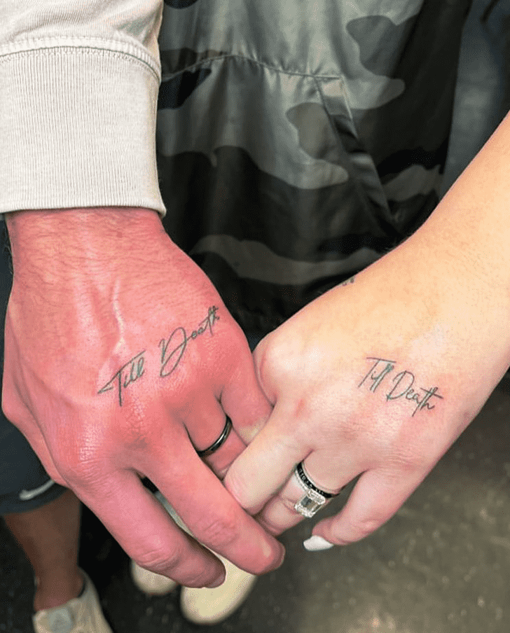 Couple Tattoo Snapshot