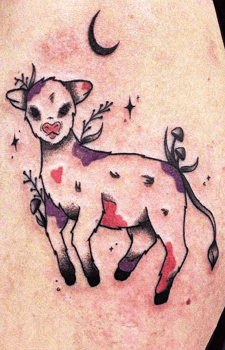 Cow Tattoo Picture