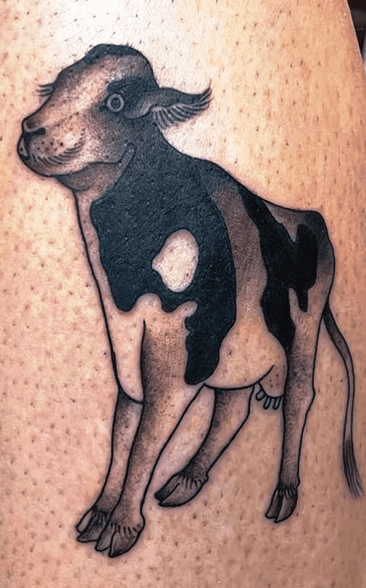 Cow Tattoo Snapshot