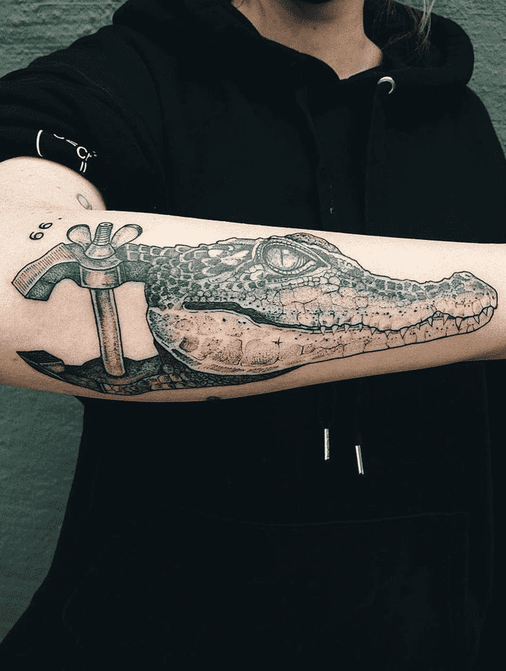 Crocodile Tattoo Photos