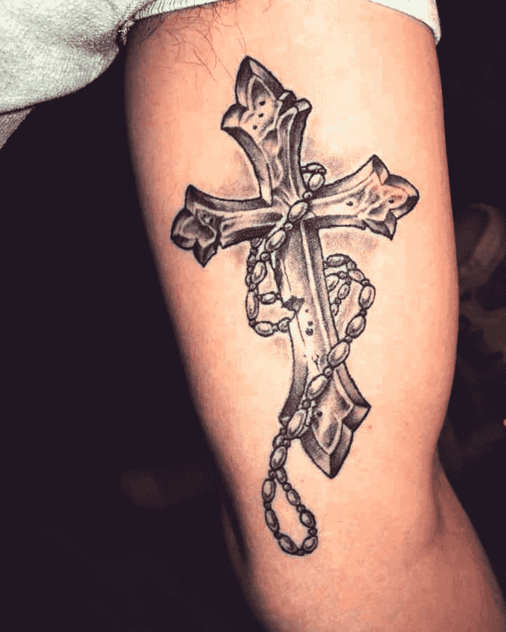Cross Tattoo Snapshot