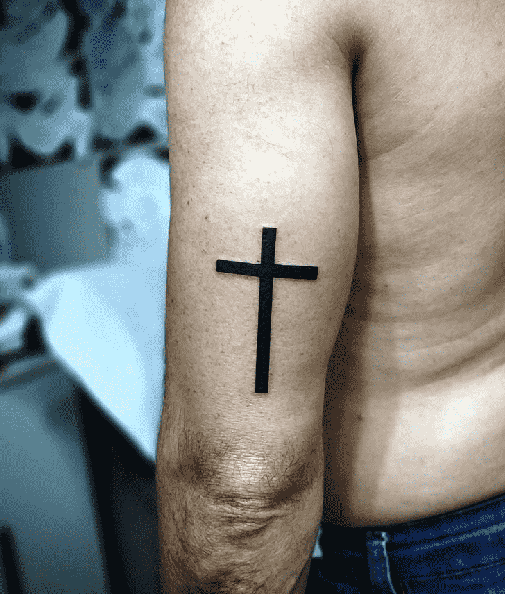 Cross Tattoo Ink