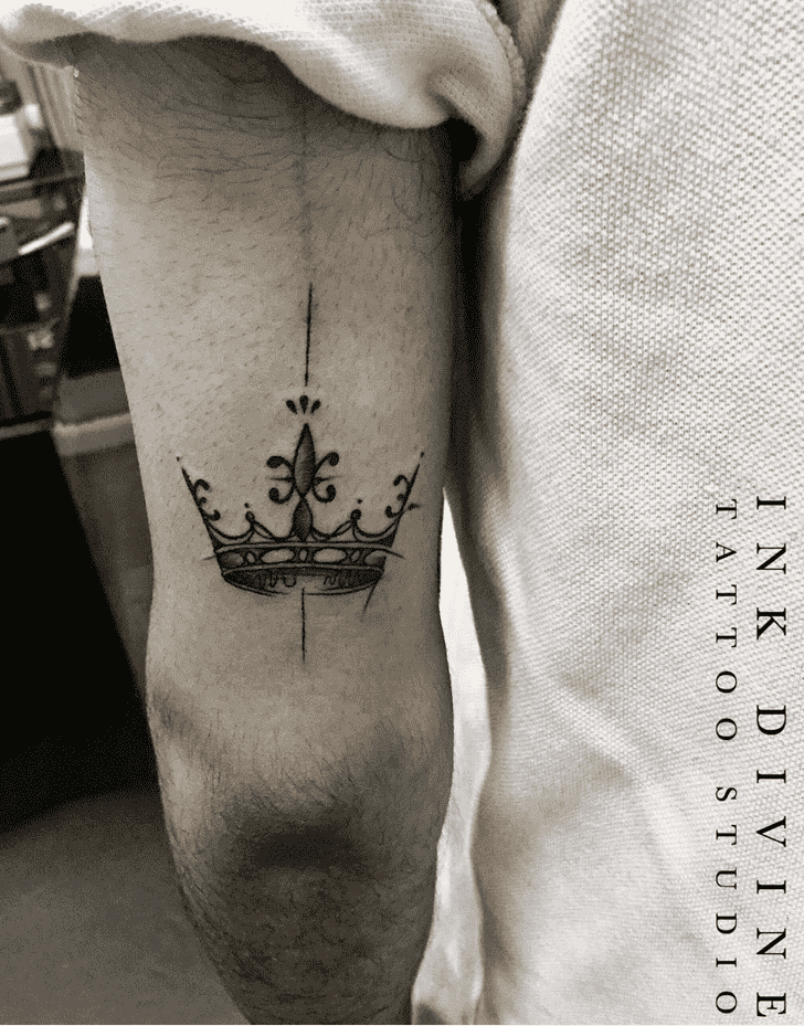 Crown Tattoo Ink