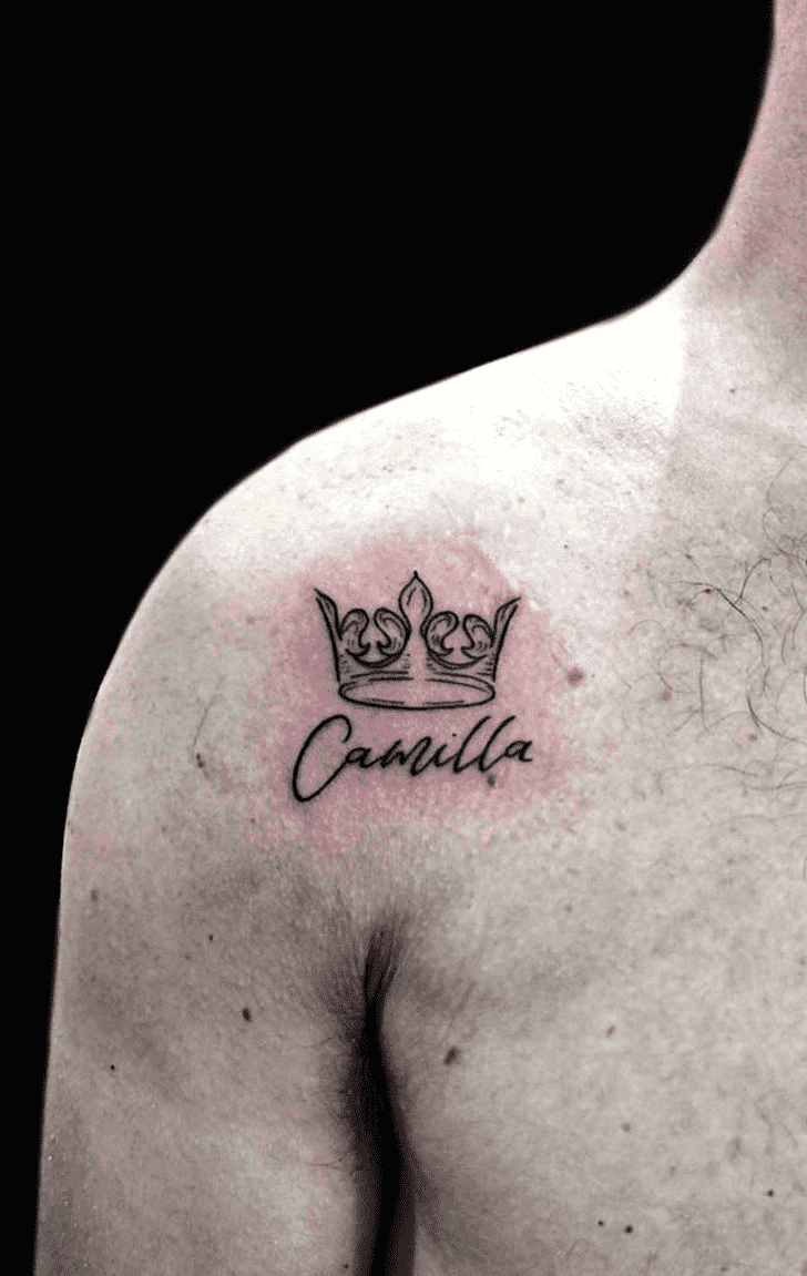 Crown Tattoo Portrait