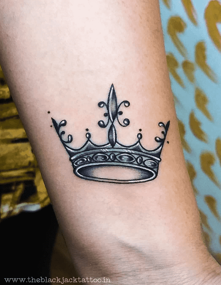 Crown Tattoo Design Image