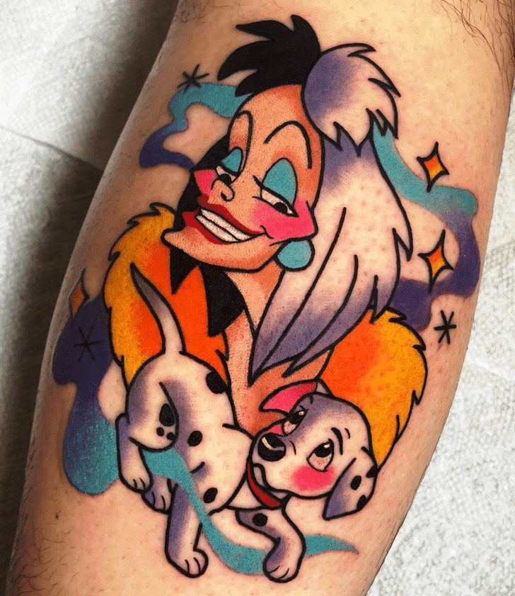 Cruella Tattoo Design Image