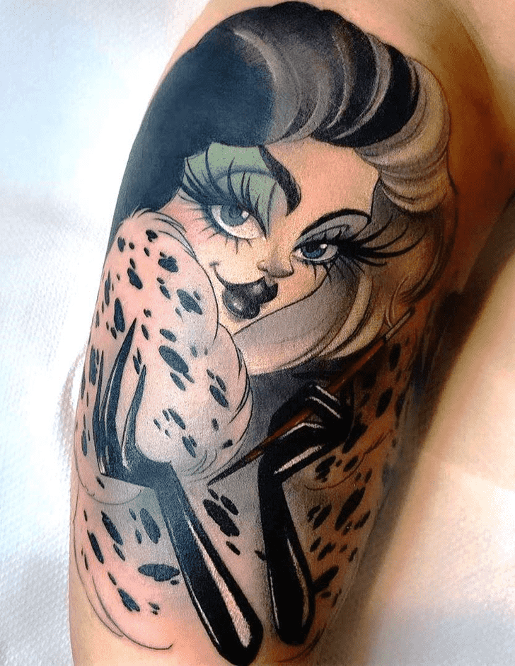 Cruella Tattoo Snapshot