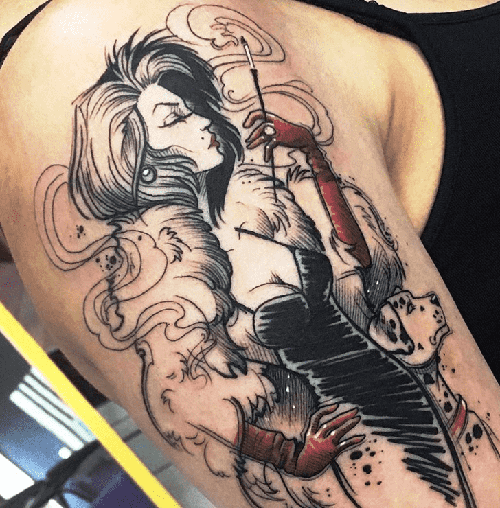 Cruella Tattoo Design Image