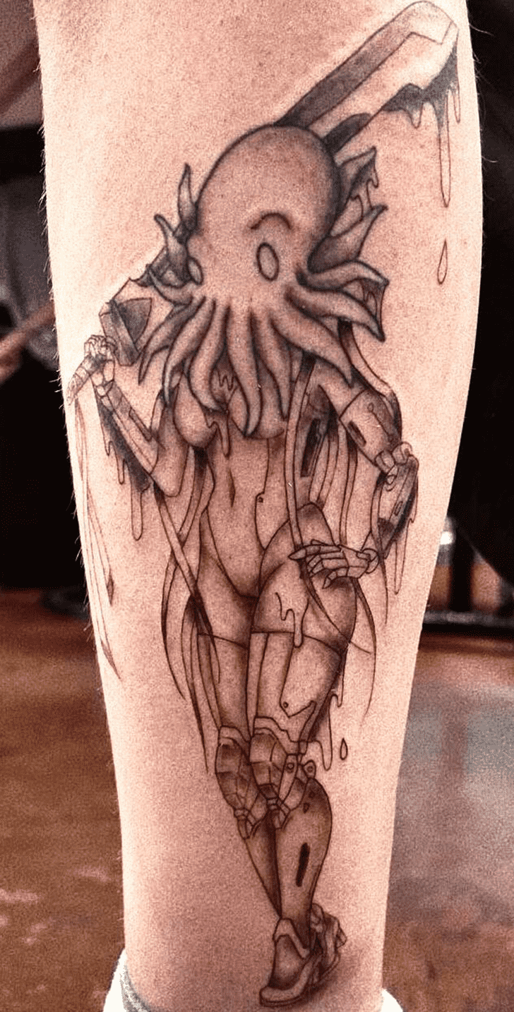 Cthulhu Tattoo Figure
