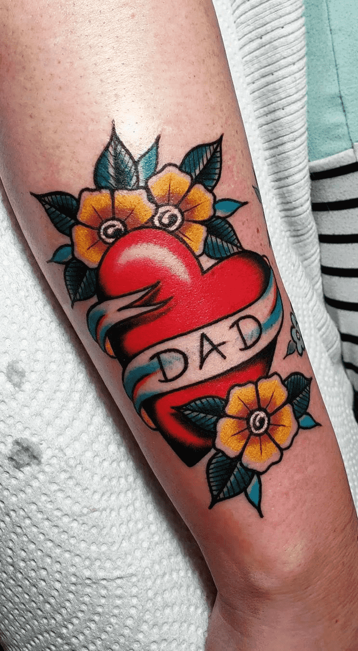 Dad Tattoo Figure