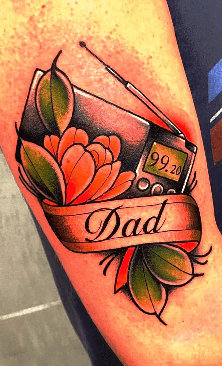 Dad Tattoo Photograph