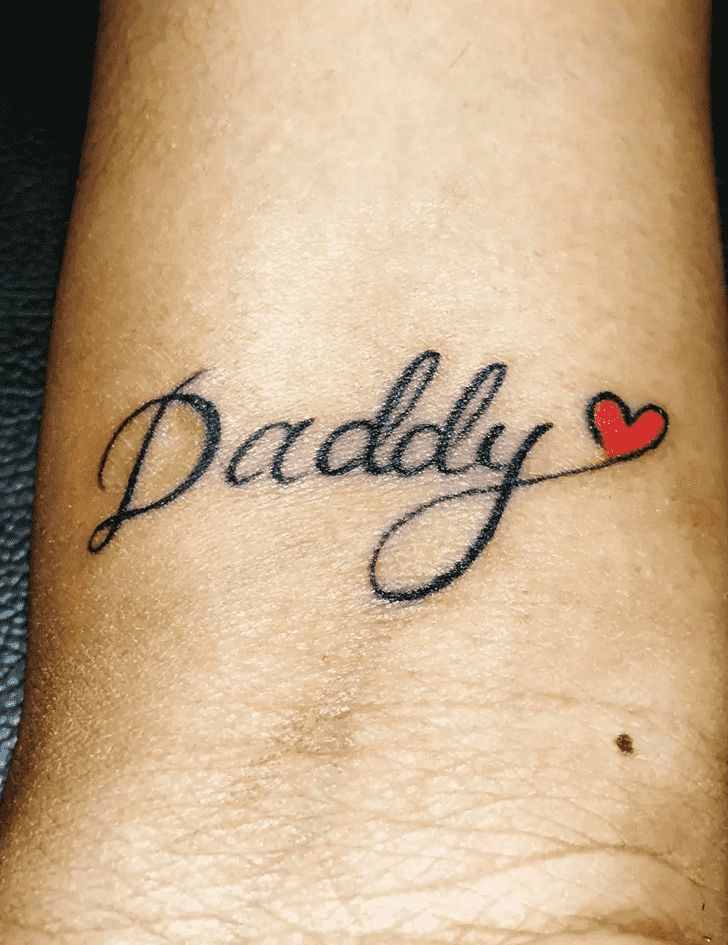 Dad Tattoo Portrait