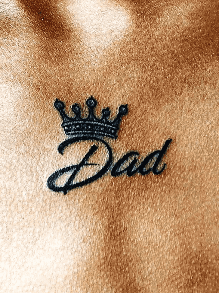 Dad Tattoo Portrait