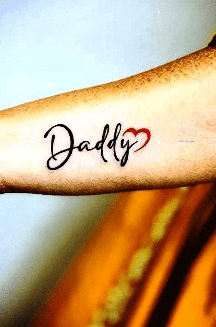 Dad Tattoo Photo