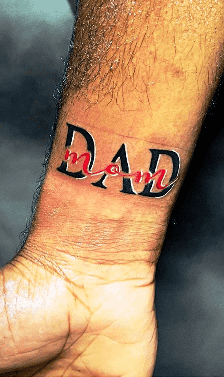 Dad Tattoo Design Image