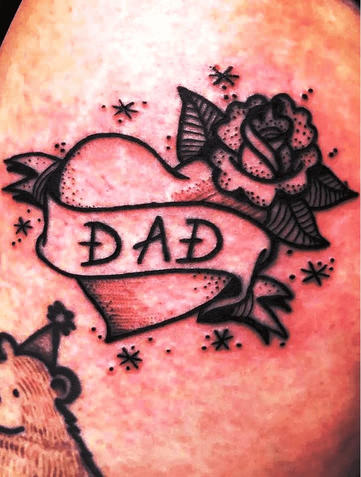 Dad Tattoo Figure