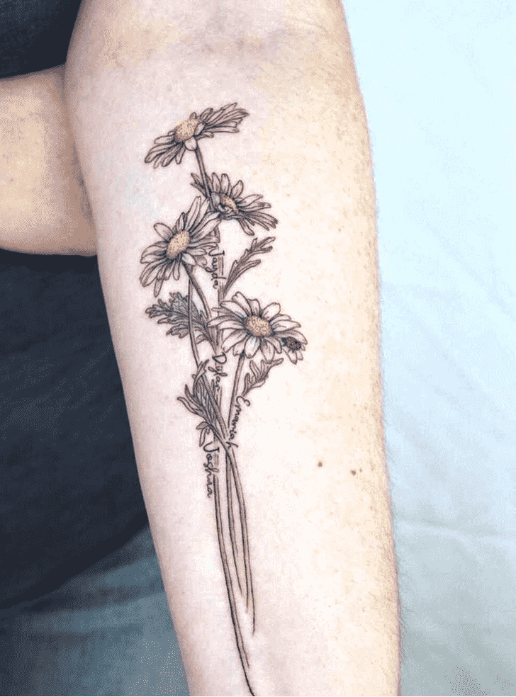 Daisy Tattoo Ink