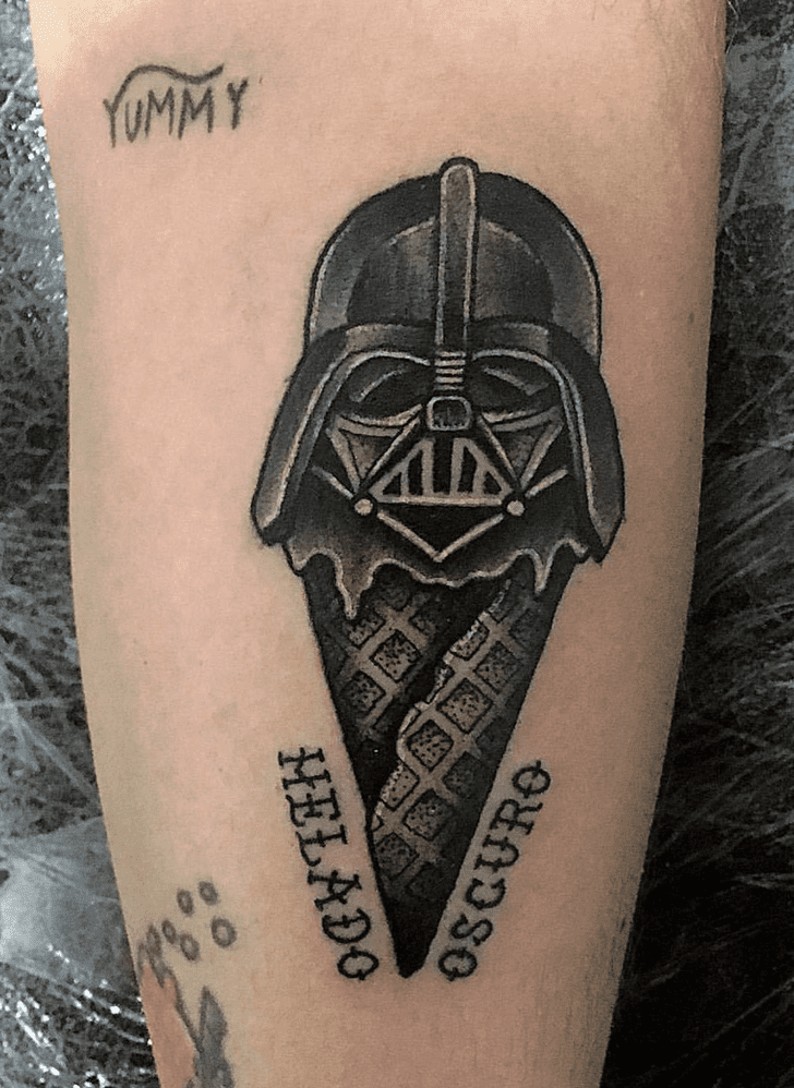 Darth Vader Tattoo Portrait
