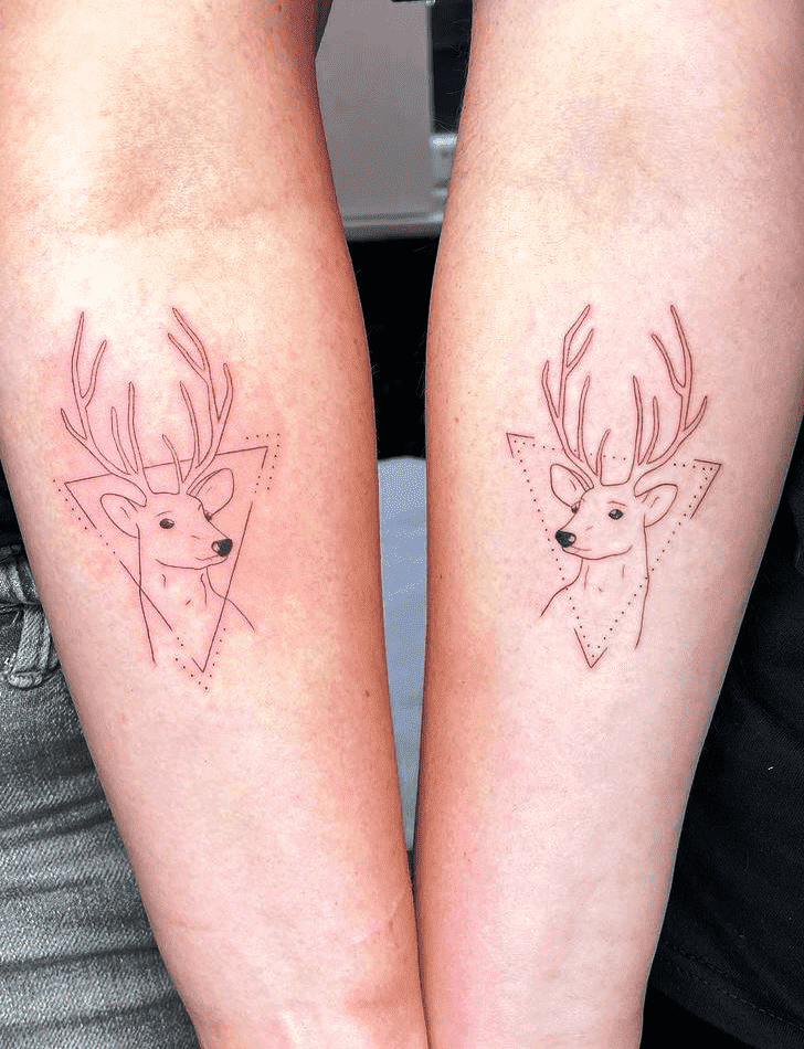 Deer Tattoo Design Image