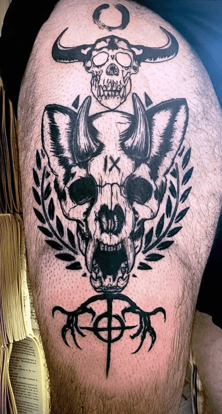Demon Tattoo Design Image