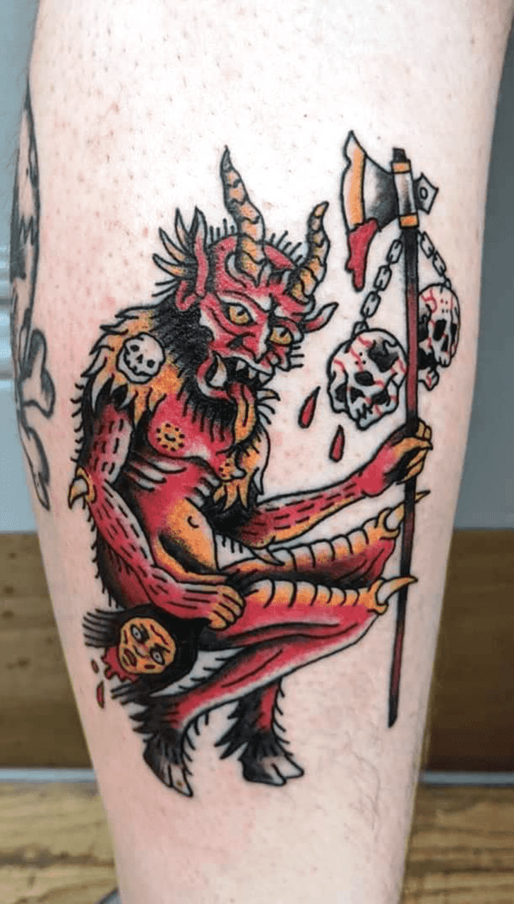 Demon Tattoo Photograph