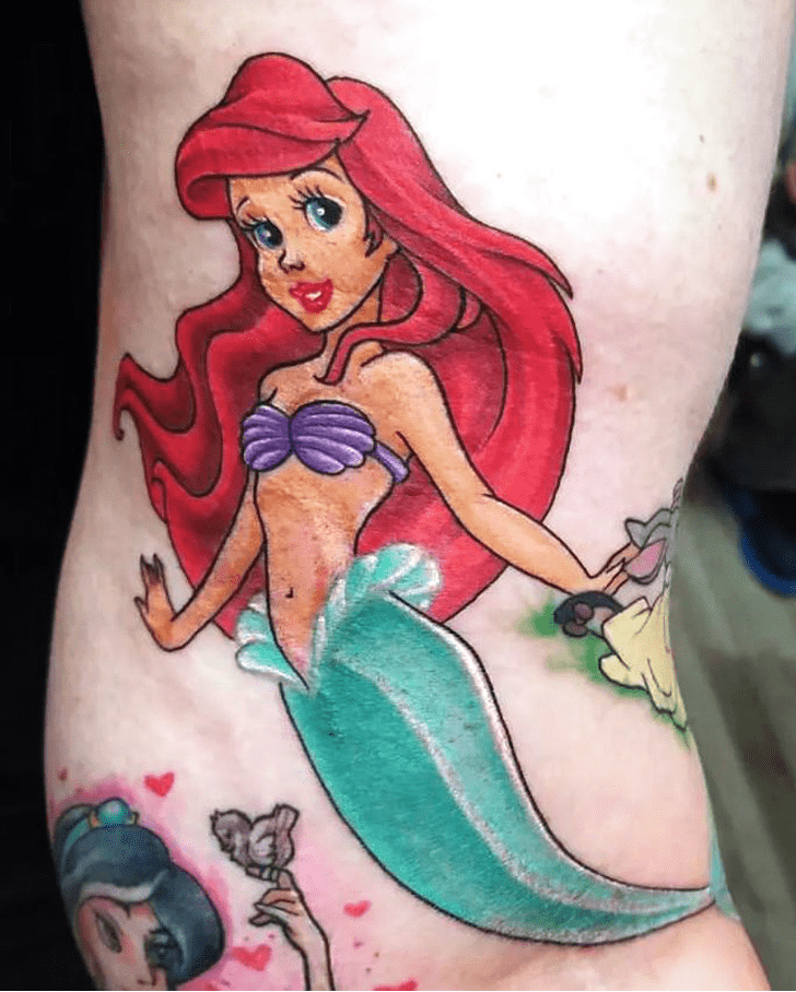 Disney Princess Tattoo Portrait