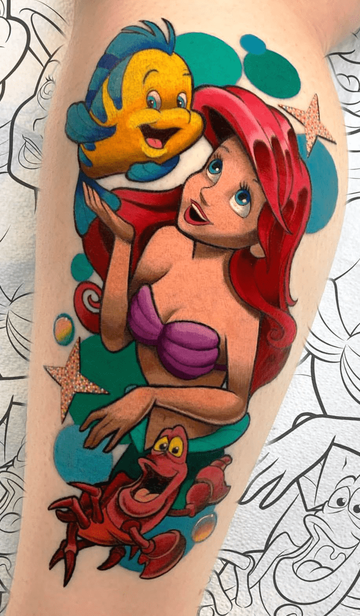 Disney Princess Tattoo Photograph