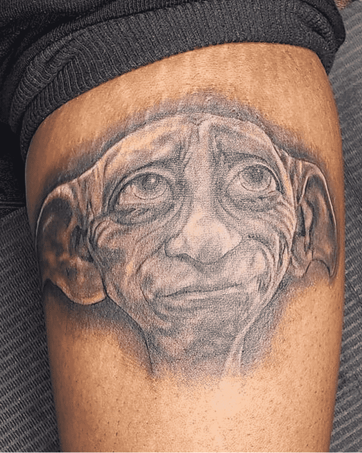 Dobby Tattoo Portrait